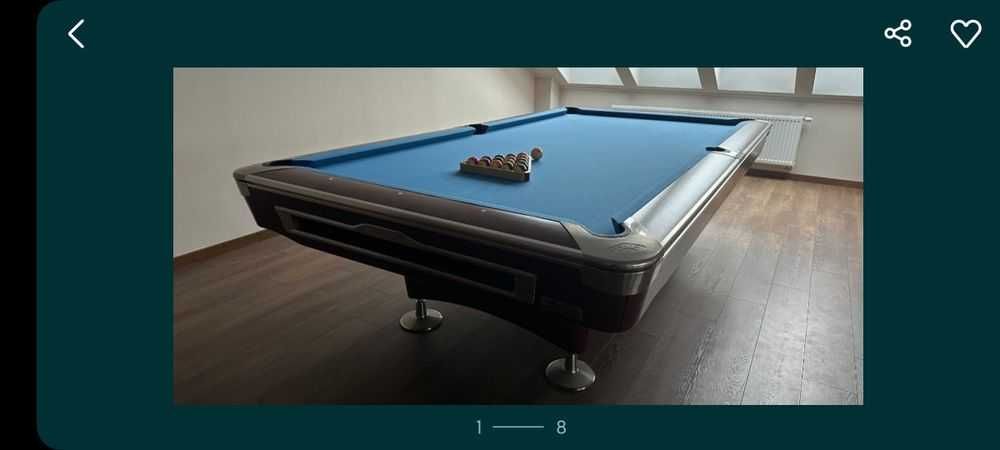 STÓŁ BILARDOWY bilard snooker Gladiator 9ft RÓŻNE Lubuskie