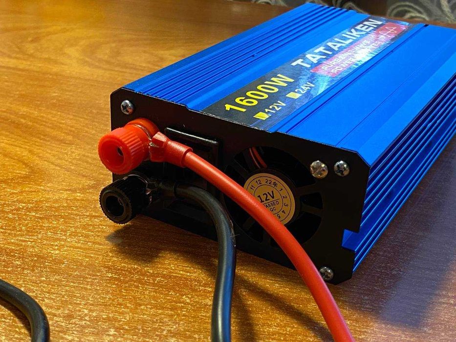 ЧИСТА СИНУСОЇДА. Підходить для котлів. Інвертор Tataliken 1600 Вт.