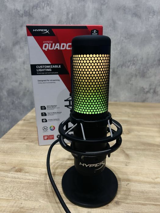 Мікрофон HyperX Quadcast S