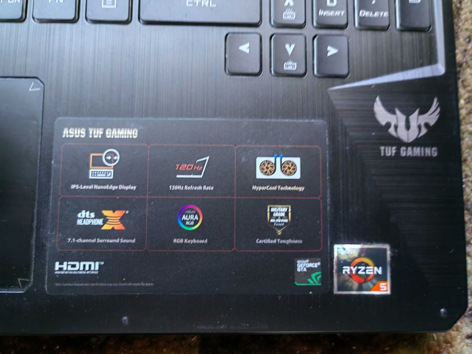 laptop gamingowy asus tuf