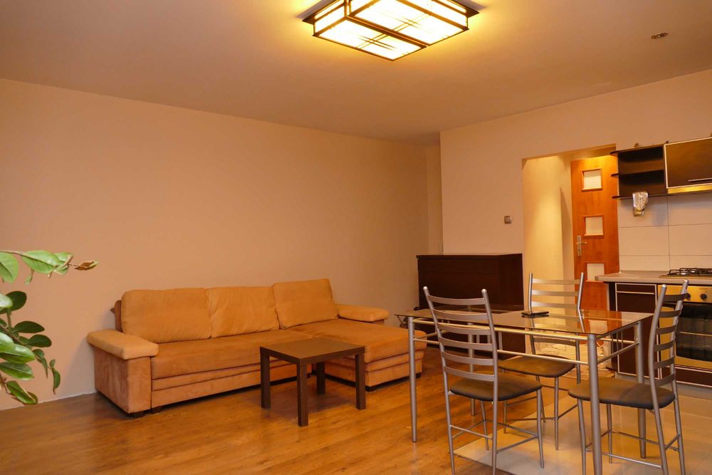 Kawalerka 40 m blok cegła duży balkon Rajska pokój z aneksem + sypialnia - Widok 3