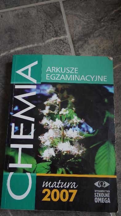 Chemia arkusze egzaminacyjne Wyd. Szkolne Omega
