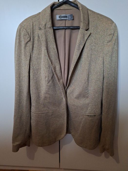 Blazer  Dourado  Stradivarius