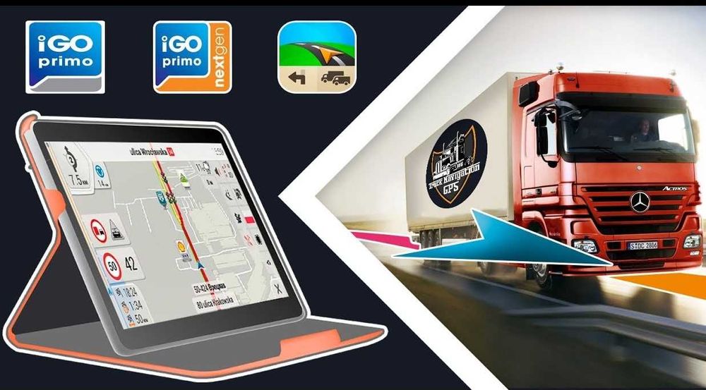 Навигатор/ видеорегистратор Android  Igo Primo Truck Q2 2025
