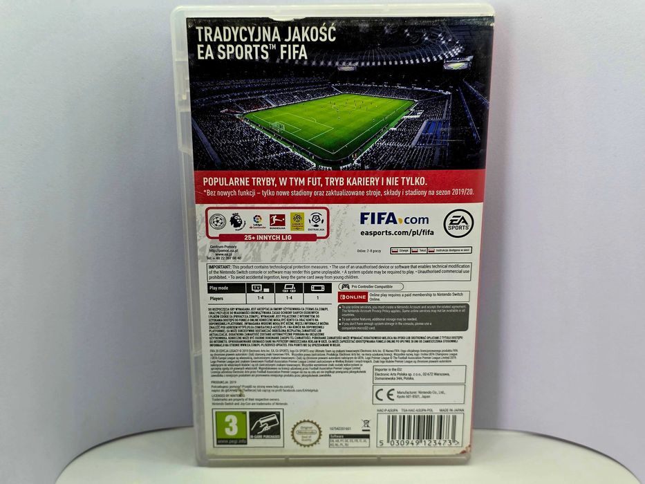 FIFA 20 - Nintendo Switch