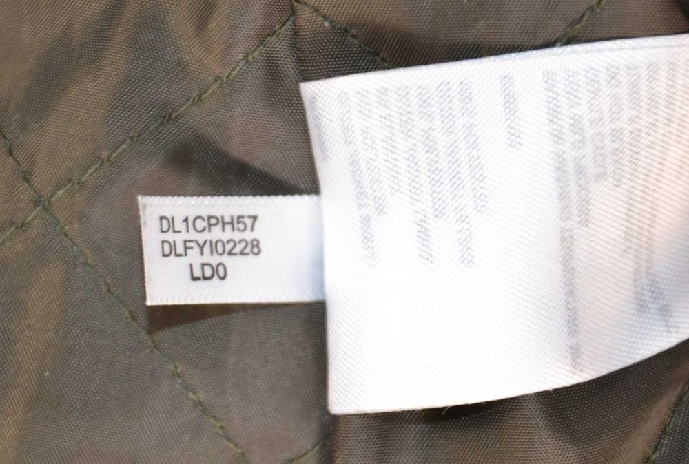 DKNY Długa Kurtka Damska z odpinanym kapturem L Oryginalna Super Stan