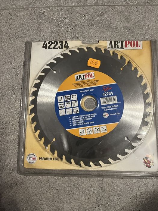 Pila tarczowa do cięcia drewna x 40 - nowa