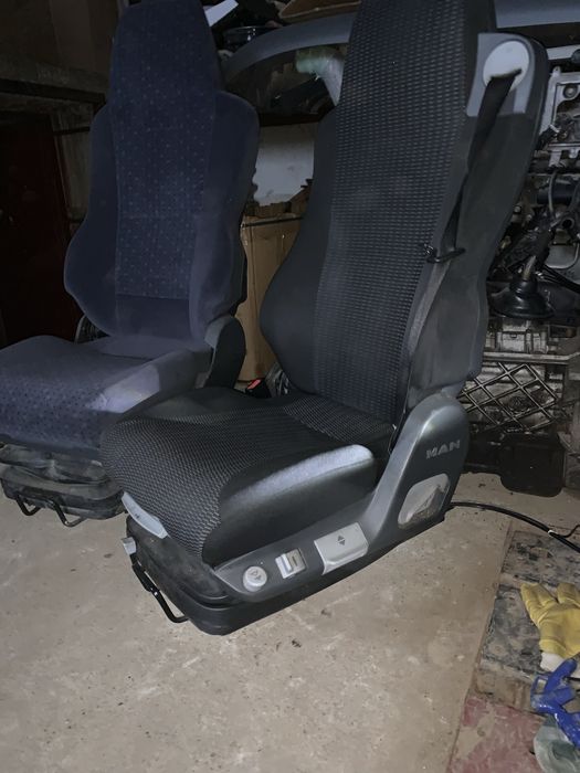 Сидіння водія пневмоелектро МАН ТГА , ТГМ, ТГЛ.