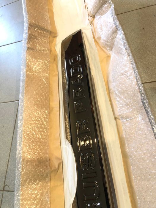 Накладка кришки багажника Black Edition Land Cruiser Prado 150 2017-