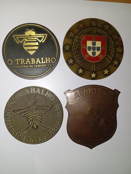 Chapas placas antigas publicidade
