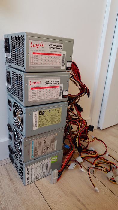Zasilacze ATX 5 sztuk