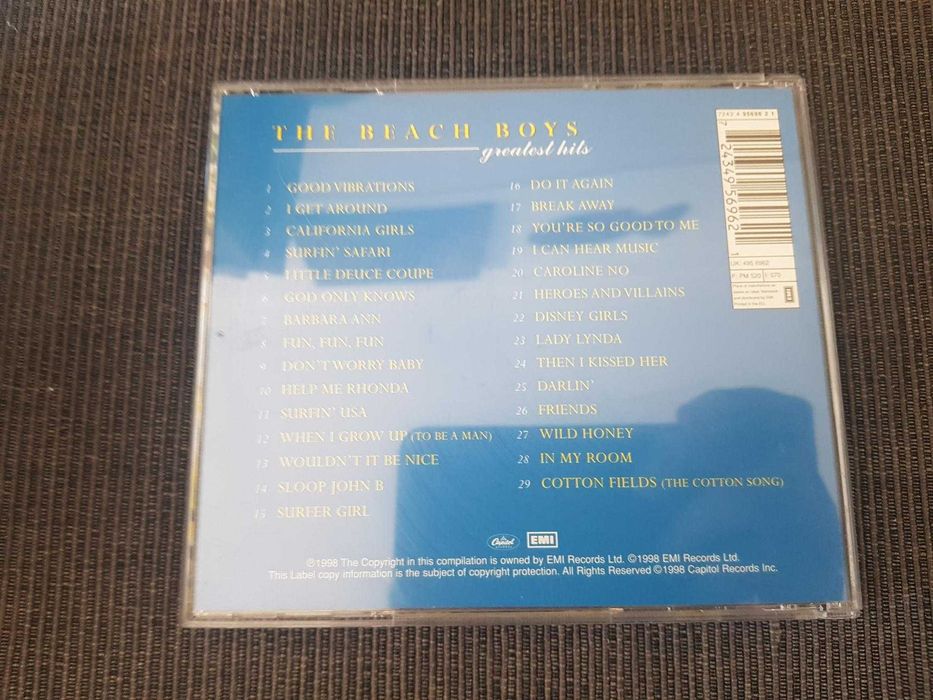 CD Música The Beach Boys (Greatest Hits)
