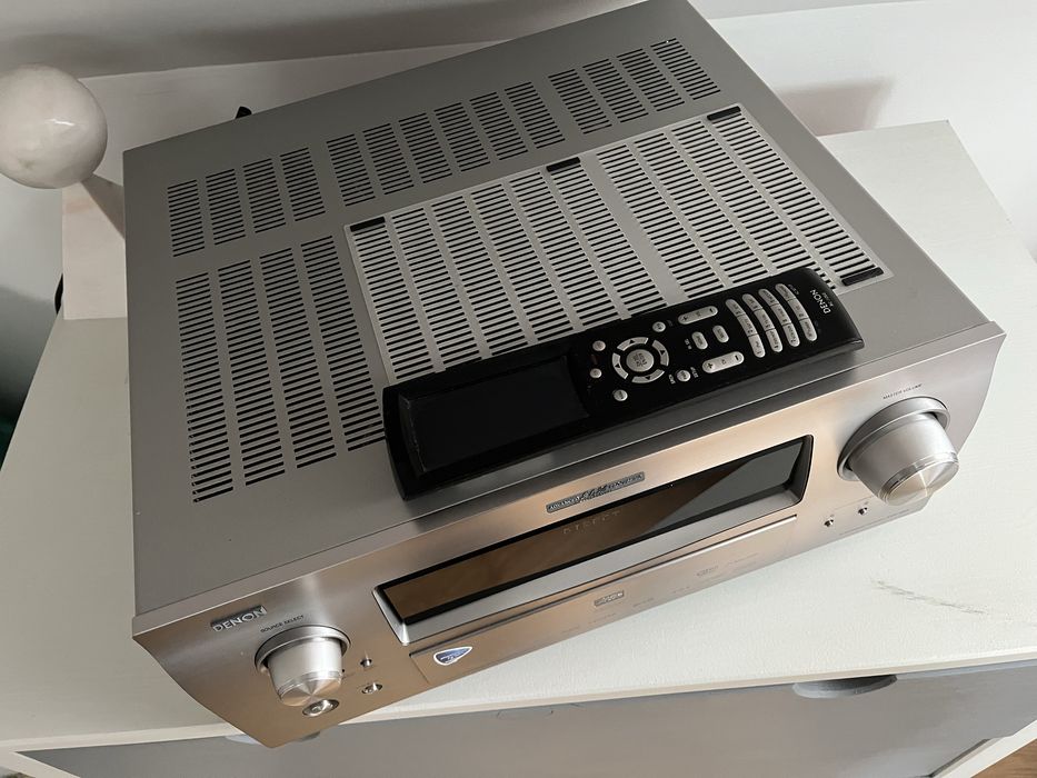 Kino domowe Denon AVR4308 7.1 DVD-2500BT super stan