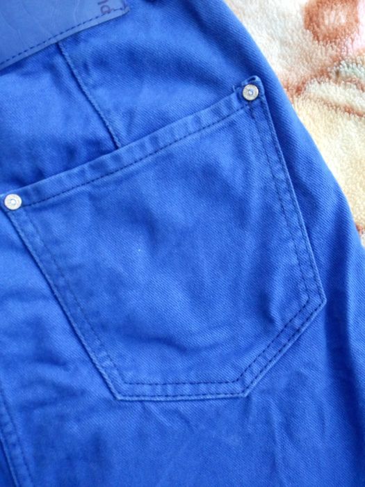 Niebieska chabrowa jeansowa spódnica Pull & Bear 36 jeans jak nowa