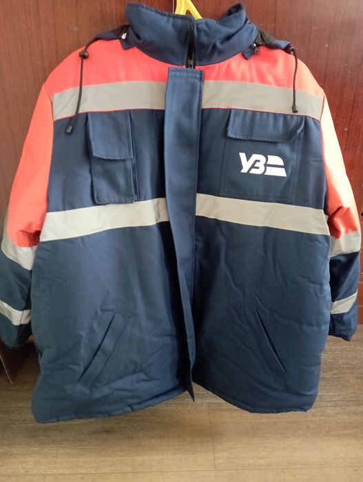 Куртка утеплена робоча з капюшоном