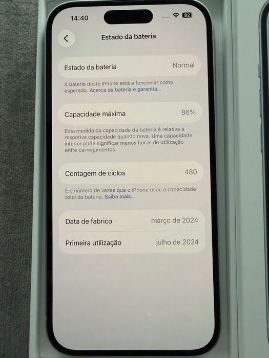 Iphone 15 128GB Blue