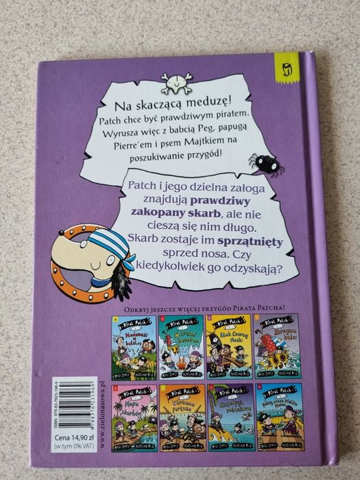 Książka Pirat Patch i Utracona fortuna