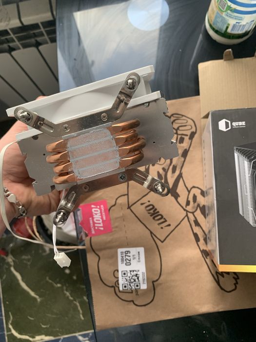 Куллер башня на процесор qube