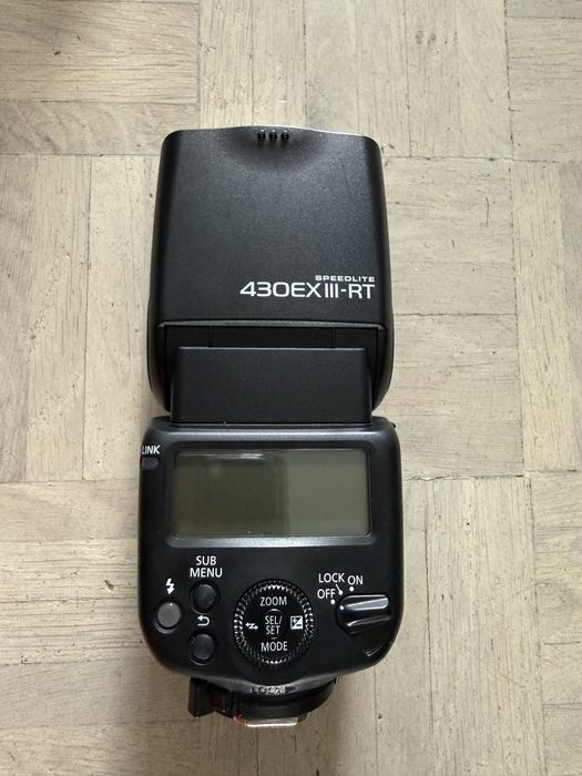 -= Canon Speedlite 430EX III-RT STAN IDEALNY =-