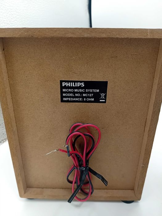 Miniwieża Philips MC127/91 + 2 głośniki MC 127 OPIS
