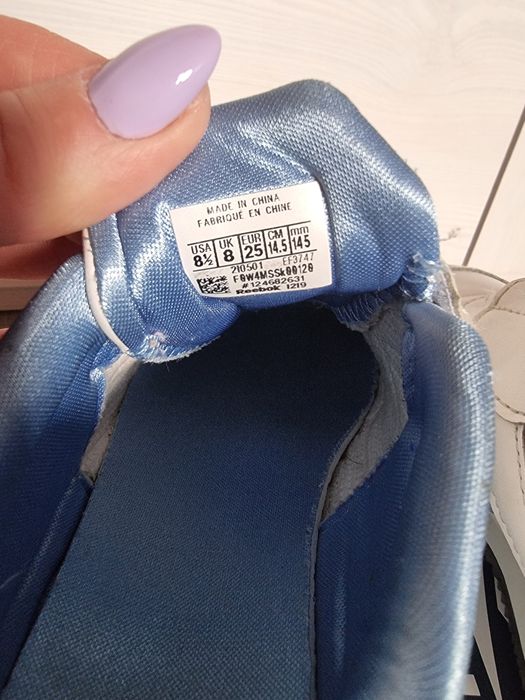 Buty sportowe Reebok rozmiar 25