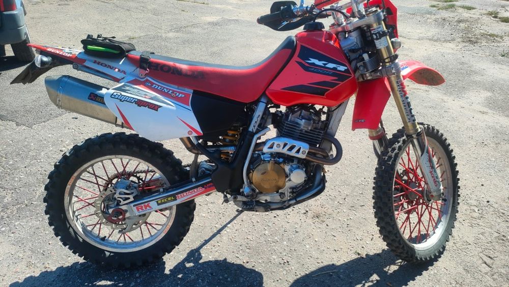 Honda XR 400- listopad 2002