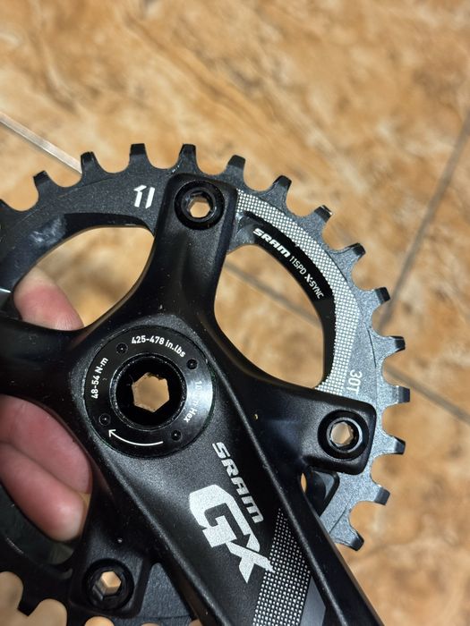 Sram GX 1000  X-Sync GXP 1x11 alu 30z 175 mm