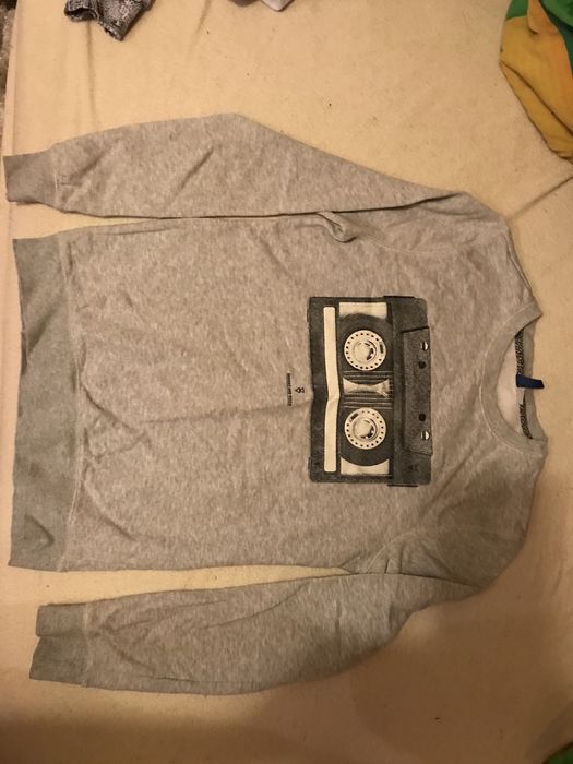 Bluza h&m szara dlugi rekaw rozmiar S 36