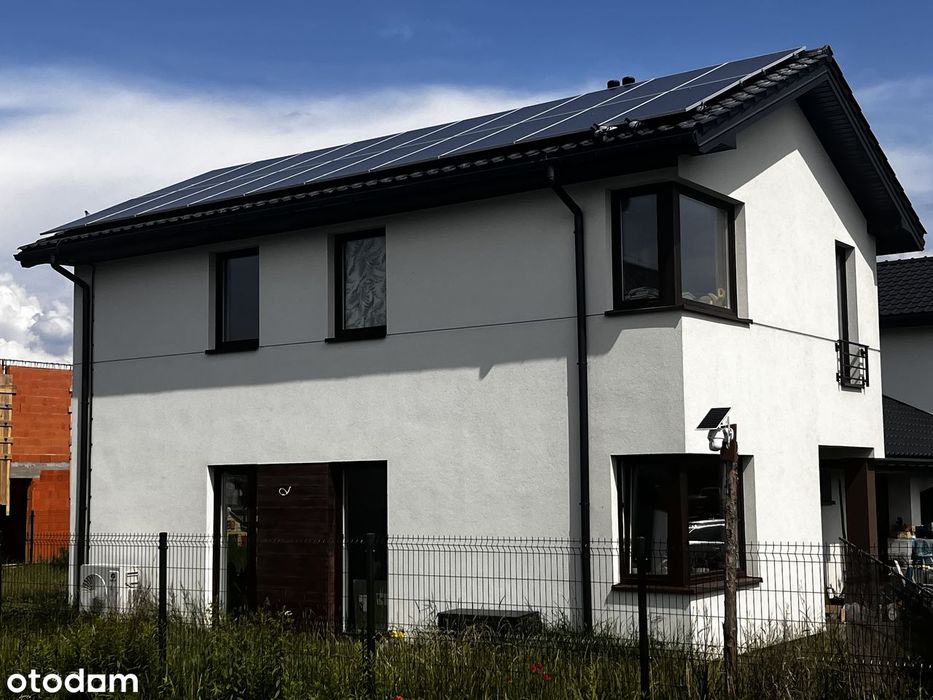 Bliźniak Koczargi Nowe 135,4 m² klimatyzacja rekuperacja pompa ciepła