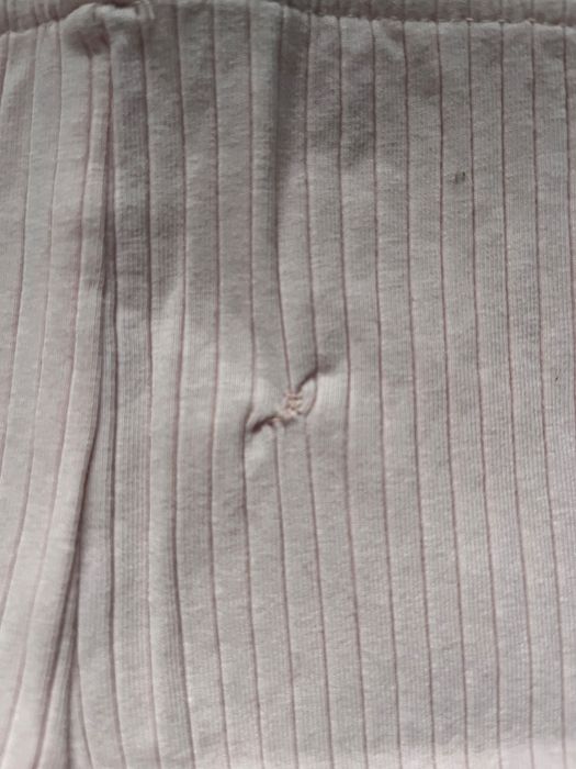 Pudrowo różowe legginsy niemowlęce Sinsay r.86