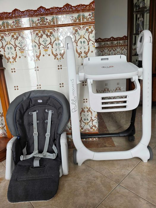 Cadeira Alimentação Chicco Polly Progres5 (COMO NOVA, pouco utilizada)