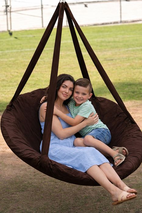 кресло подвесное садовая качеля подвесная 1 м гнездо детская взрослая