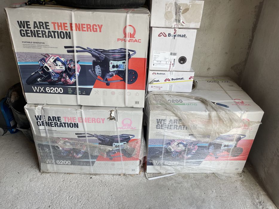 Генератор Pramac wx 6200