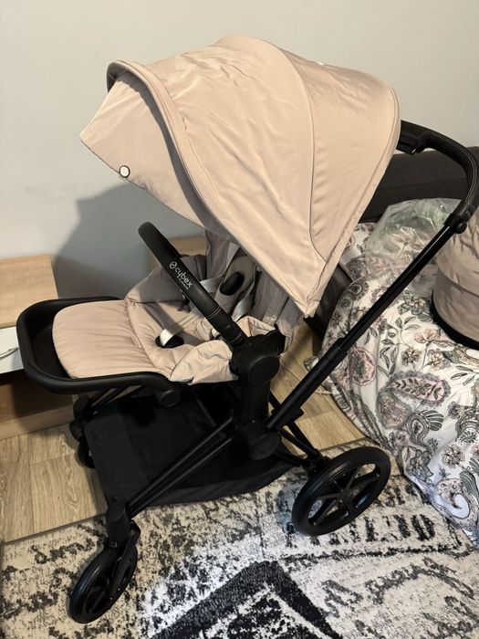 Cybex priam 4.0 2023 cosy beige 2w1 dodatki