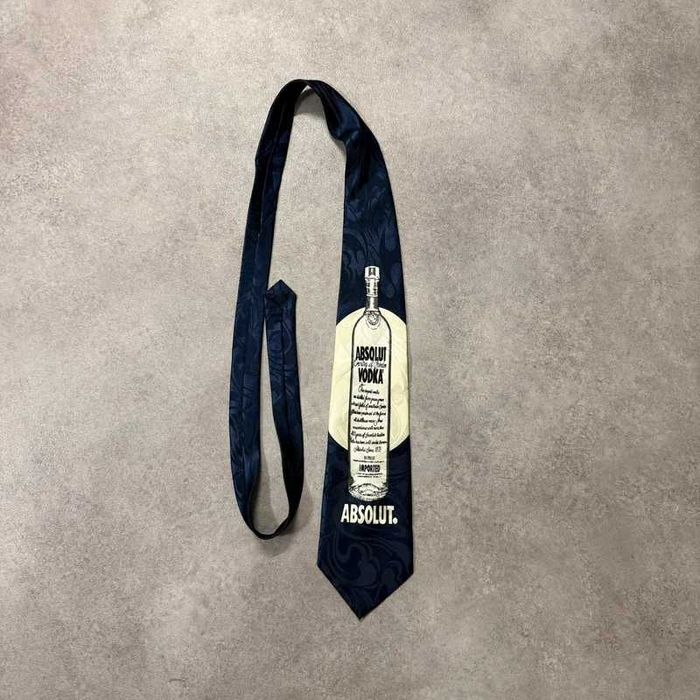 Vintage Krawat Absolut Tie Swag Trendy Patterned