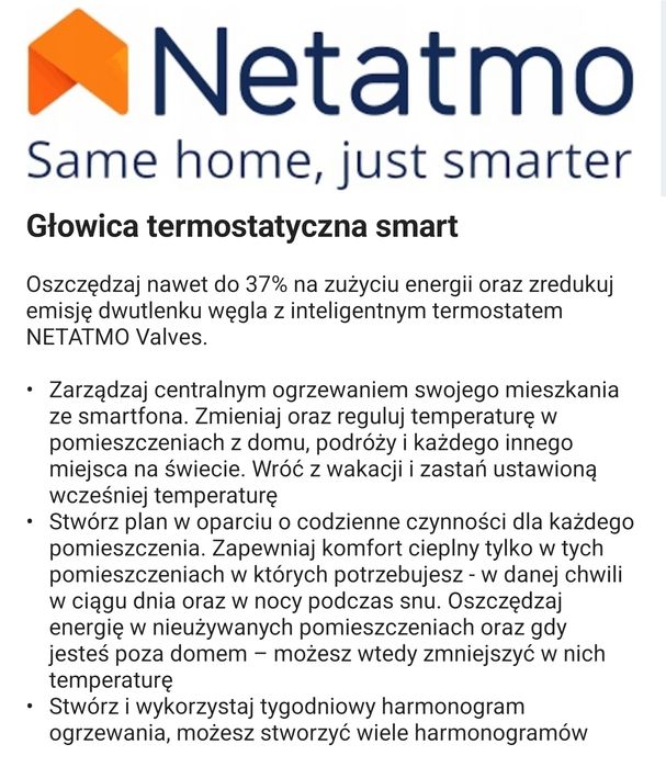 Netatmo Additional Smart Radiator Valve