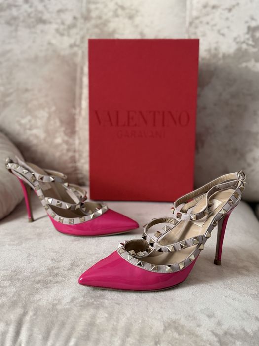 Туфлі човники Valentino Оригінал 37 (24 см) в ідеалі