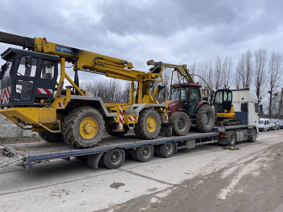 Послуги Автовишка, міні-екскаватор, маніпулятор, буріння ям, самоскид