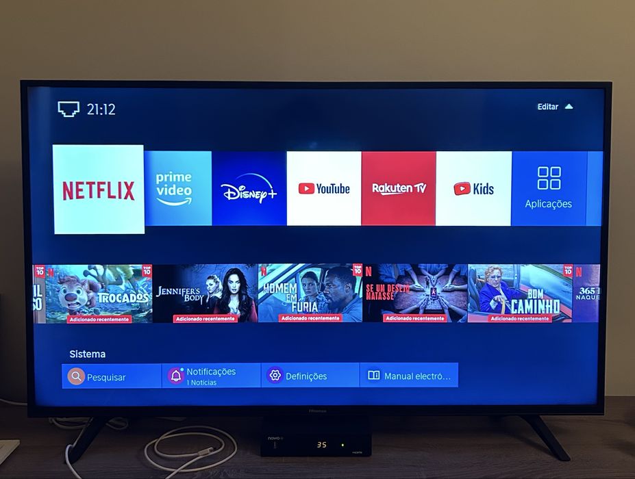 Tv Hisense 50” Smart Tv