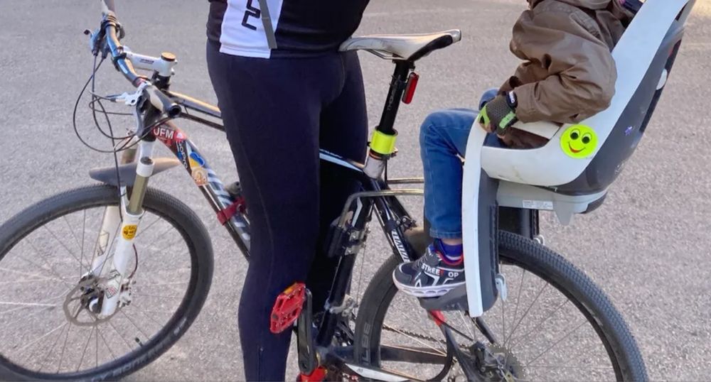 Дитяче велокрісло Hamax Caress для MTB, ( з 9 міс до 22 кг )