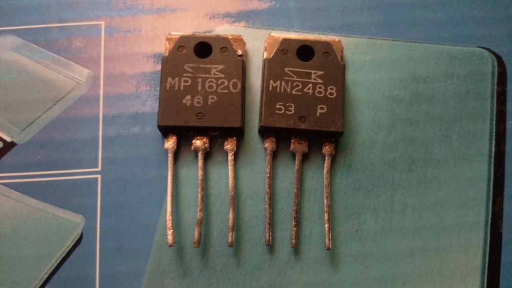 Складові транзистори Дарлінгтона MP1620 MN2488. Оригінал.
