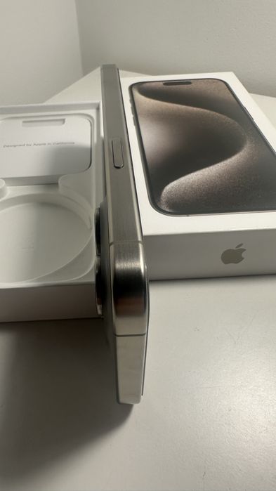 iPhone 15 PRO Natural Titanium 256GB super stan
