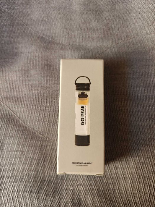 GOPEAK kieszonkowa mini latarka LED pomarańczowa