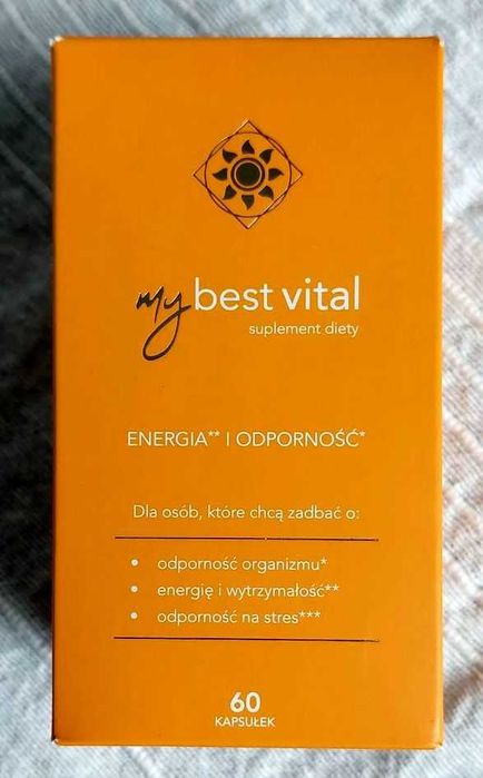 MyBestPharm Vital 60 kapsułek nowe bez paragonu termin styczeń 2027