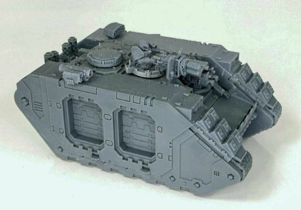 Landrider, proxy model drukowany 3D.