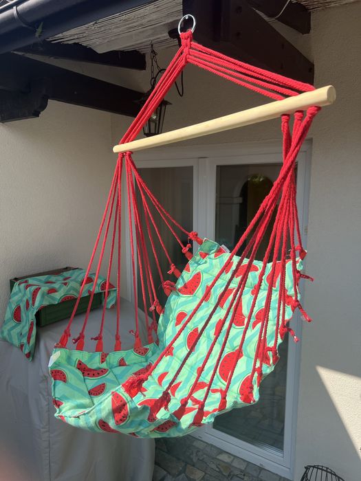 Hamak arbuzowy, jak nowy
