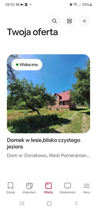 Domek w lesie 300m do jeziora na Pojezierzu Drawskim