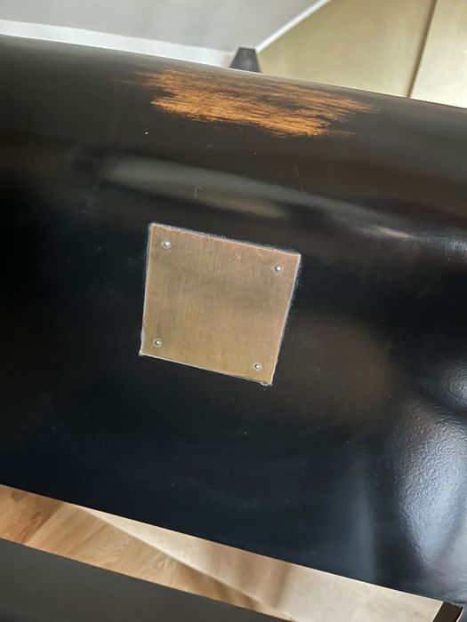 Toaletka z krzesłem i lustrem