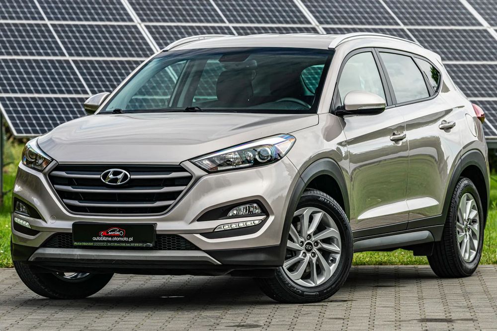 Hyundai Tucson *1.6i*LED*Bogata Opcja*100%Oryg.Lakier*FULL Serwis*1wła*Auto jak NOWE!
