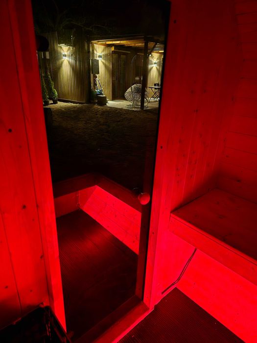 Powidz Domek domki z Sauną Jacuzzi Grill Pizza Ognisko